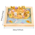 thumbnail image 2 of Handmade Micro Scene Little Red Riding Hood Material Kit Crystal Glue Light Clay Children‘s Parent Child Craft Diy Toys, 2 of 4