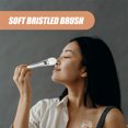 thumbnail image 1 of Raindrops 2Pcs Silver Mask Brush Facial Applicator for Travel Applying Masks, 1 of 8