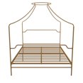 thumbnail image 2 of Novogratz Camilla Metal Canopy Bed, 2 of 9