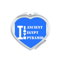 thumbnail image 1 of Ancient Egypt Pyrad Art Deco Fashion Mirror Travel Magnification Portable Handheld Pocket Makeup, 1 of 3