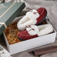 thumbnail image 2 of RockDove Women's Trapper Moc Memory Foam Slipper, 2 of 6