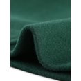 thumbnail image 5 of INSPIRE CHIC Manteau Mi-Long à Simple Boutonnage pour Femme à Col Peter Pan Vert Foncé TP, 5 of 5