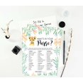 thumbnail image 3 of Inkdotpot 50 Sheets What'sIn Your PurseBaby Shower GameCards Baby Cheetah Jungle Animals Activity CardsPartyIdea Baby Shower Party Supply, 3 of 5