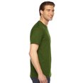 thumbnail image 3 of American Apparel T-Shirt en Jersey Fin, 2TG, Olive, 3 of 3