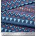 thumbnail image 3 of Soimoi Rayon Crepe Fabric Geometric African Print Sewing Fabric Yard 46 Inch Wide, 3 of 3