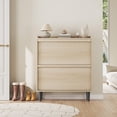 thumbnail image 1 of Armoire à Chaussures en Bois à Tiroir Rabattable – Organisateur de Rangement Mural Caché avec Tablettes Ajustables, MDF Imperméable pour Entrée/couloir, Contient 8 à 20 Paires, 1 of 7