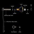 thumbnail image 4 of Fishing Reel Handle Fishing Reel Handle Knob Fishing Tackle Tool Fishing Reel Rocker For Spinning, 4 of 8