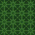 thumbnail image 1 of Ahgly Company Tapis d'Intérieur Lavable à la Machine, Carré, Transitionnel, Vert, Tapis de Zone, 6 Pieds Carré, 1 of 7