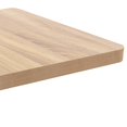 thumbnail image 2 of vidaXL Table Bistro Marron Clair 60X60 cm MDF, 2 of 4