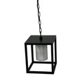 thumbnail image 1 of Lampe Suspendue Géométrique Cube Finition Bronze Huilé, 1 of 5
