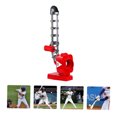 thumbnail image 4 of OUNONA 1 Ensemble de Lanceurs de Baseball avec Entraînement à la Coordination Jeu Extérieur et Intérieur pour Enfants Rouge ABS, 4 of 7