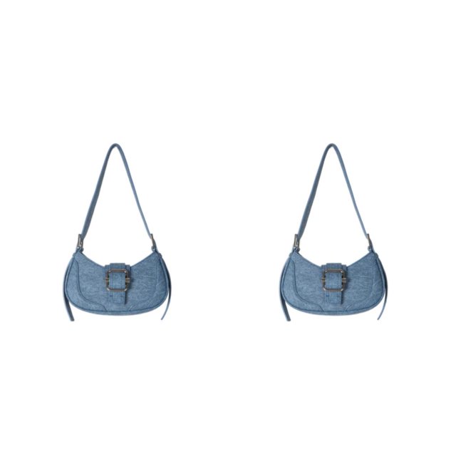 relayinert Gifts Fashionable And Versatile Handbags For Loved Ones Convenient And Practical Shoulder Bags misty blue 2Set