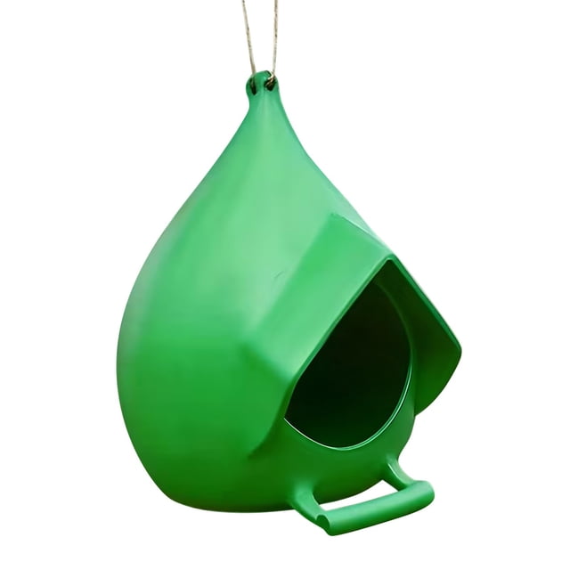 TIELUTT Outdoor Bird Feeder Spherical Design with Holes and Nesting Feeder Ring Set Squirrel Nesting Boxes Metal Feeders for Outdoors for outside Hanging Pole