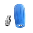 thumbnail image 3 of Pressure Washer Tips Turbo Nozzle 4000psi Max Rotating Pressure Washer Nozzle with 14'' Quick Connect for Remove Ads Bark Rust, 3 of 7