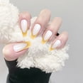 thumbnail image 4 of HOARBOEG Nail Gradient French Sticker Crescent Smile Sticker-thin French Lines Arcs-assisted Nail Decal Ornaments Clearance Sale, 4 of 7