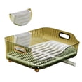 thumbnail image 4 of Large Dish Racks for Kitchen Counter,Dish Drying Rack for Vegetables and Fruits Detachable Dish Drainer Organizer Shelf with Utensil Holder Set, 4 of 8