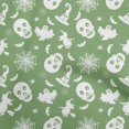 thumbnail image 1 of oneOone Cotton Flex Light Green Fabric Halloween Sewing Craft Projects Fabric Prints By Yard 40 Inch Wide, 1 of 4