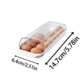 thumbnail image 3 of Stackable Refrigerator Egg Organizer with Automatic Rolling Dispenser for Efficient Kitchen and Fridge Storage, 3 of 6