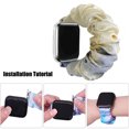 thumbnail image 3 of Bracelets de Montre Intelligente Bandeau Intelligent Sangle Universelle interface 42/44/45/49mm Bracelet Élastique Réutilisable Adapté aux Derniers Modèles 1-8 et Tous les Autres Modèles, 3 of 7