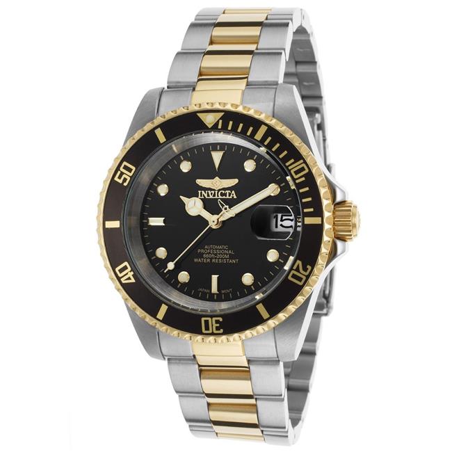 Invicta Pro Diver Automatic Black Dial Two-tone Men's Watch 8927C