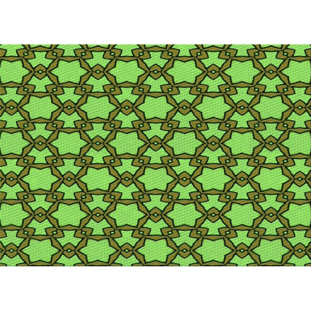 Ahgly Company Tapis Rectangulaire Lavable en Machine Intérieur Transitionnel Vert Vif, 8 Pieds x 12 Pieds