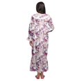thumbnail image 4 of Moomaya Printed Nightdress For Ladies Cotton Ruffled Border Nursing Nightwear, 4 of 5
