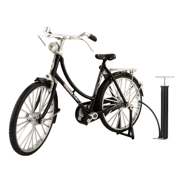 HILABEE 1:10 Simulation Bike Model Collections Handicraft Alloy Classical Bike Toy Metal B