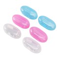 thumbnail image 3 of Toddler Finger Toothbrush, Free From BPA 6PCS Separate Storage Box Baby Finger Toothbrush  For Early Oral Hygiene Training, 3 of 8