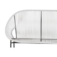 thumbnail image 2 of Acapulco Bench, Black Frame, outdoor bench., 2 of 5