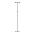 thumbnail image 2 of Brightech Halo Split LED Torchiere Bright Standing Floor Lamp, Platinum Silver, 2 of 12