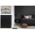 thumbnail image 3 of South Shore Holland 5-Drawer Chest for Adult, in Black Oak, 3 of 10