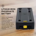 thumbnail image 4 of Sunjoy Rechargeable Lithium Iron Phosphate Battery ,Grey, 4 of 10