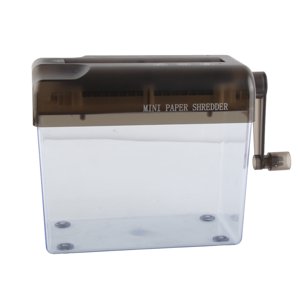 Portatif Mini Bureau manuel Shredder A6 Cutter à papier de shredder à la main
