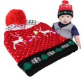 thumbnail image 4 of Tuque Tricotée Tuque Tricotée Lumière Colorée Fête Congé Noël Tuque pour Enfants Adulte#4, 4 of 8