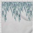 thumbnail image 2 of oneOone Georgette Viscose Fabric Leaves Panel Print Fabric BTY 42 Inch Wide, 2 of 3