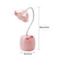 thumbnail image 2 of MesaSe Flower Shaped Eye Protection Lamp Portable Led Night Light With Pen Case For Study Travel Kids Gift, 2 of 11