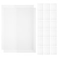 thumbnail image 1 of Milisten 20pcs Clear Plastic Book Covers For Paperbacks Waterproof For School Office Adjustable Book Covers Protect Against Wear And Tear, 1 of 5