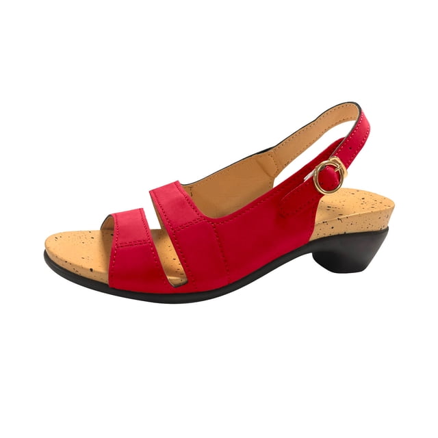 Pisexur Sandales Compensées pour Femmes à Bout Ouvert avec Bride à la Cheville et Boucle, Talon Bas Épais, Chaussures Habillées Tendance Classiques, Pantoufles avec Bride à la Cheville Ajustable, Idéal pour Femmes Chic au Printemps et en Été