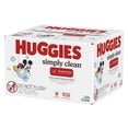 thumbnail image 4 of Huggies Simply Clean Baby Wipes, UNCENTED, 6 Refill Packs, 1,152 Wipes, 4 of 8