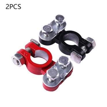 2Pc Universal Positive and Negative Car Battery Terminal Connector K8Y6