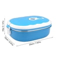 thumbnail image 3 of SIfdSeng Snack Tray with Lid Stainless Steel Insulated Lunch Box Multi Layer Student Lunch Box Sealed Fresh Keeping Box Lunch Boxes for Kids Snack Packs Containers Reusable, 3 of 7