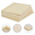 thumbnail image 4 of Unfinished Wood Canvas Panel 7x6" Deep 0.4" Wooden Paint Pouring Panel Boards Cradled, 4 Pack, 4 of 4