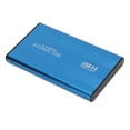 thumbnail image 2 of External Mobile Enclosure, Lightweight USB3.0 HDD Enclosure Ultra Thin 2.5in 5Gbps  For Office Blue, 2 of 8