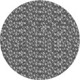 thumbnail image 1 of Ahgly Company Machine Washable Indoor Round Transitional Dark Gray Area Rugs, 6' Round, 1 of 7