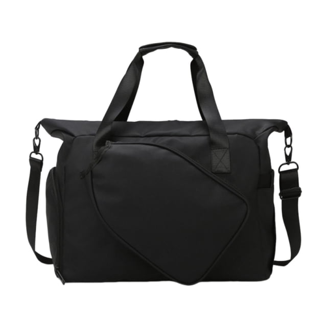 jinwen Sac de Pickleball Sac de Sport Extérieur Sangle Ajustable Sac de Transport pour Débutants Noir