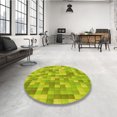 thumbnail image 4 of Ahgly Tapis Rectangulaire Lavable en Machine, Vert Pistache, 8 Pieds x 12 Pieds, 4 of 7