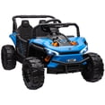 thumbnail image 1 of Qaba 12V Kids Ride On Car w/ Remote Control, Spring Suspension Blue, 1 of 9