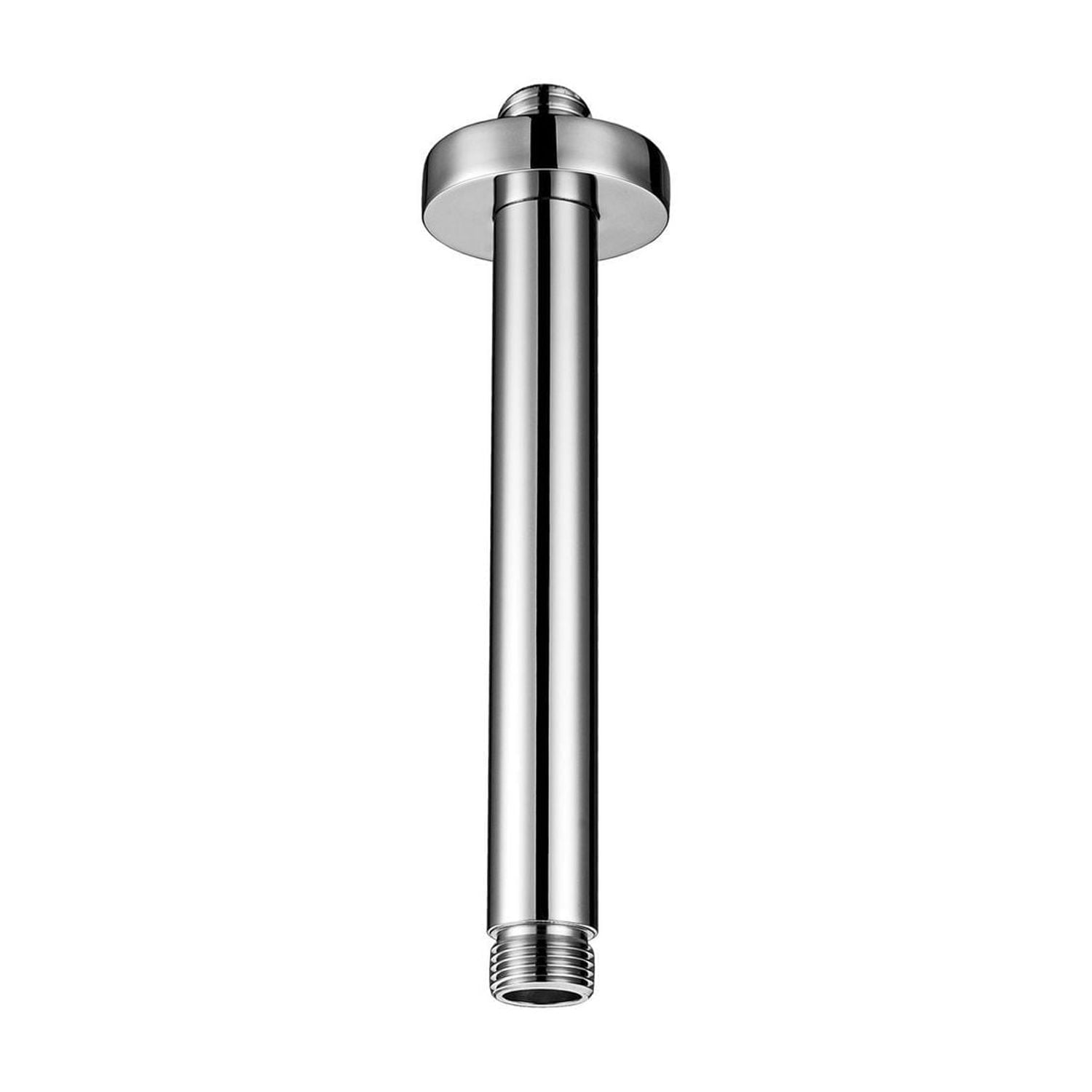 Bras de douche rond akuaplus® pour plafond en laiton 8 po x filetage mâle 1/2 po