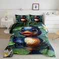 thumbnail image 2 of Erosebridal Ensemble de Douillette pour Tout-Petit avec Ornithorynque Mignon, Couette d'Animaux Australiens de Dessin Animé, Réversible 2 Pcs, 2 of 7