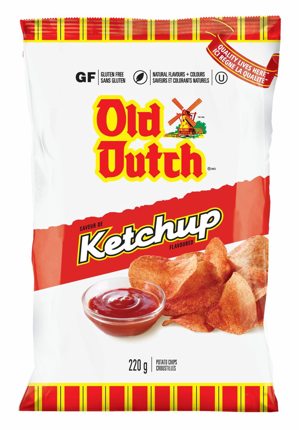 Old Dutch Ketchup Potato Chips